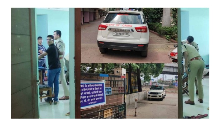 CG BREAKING: रायपुर के इस अपार्टमेंट में चली गोली, मची हड़कंप