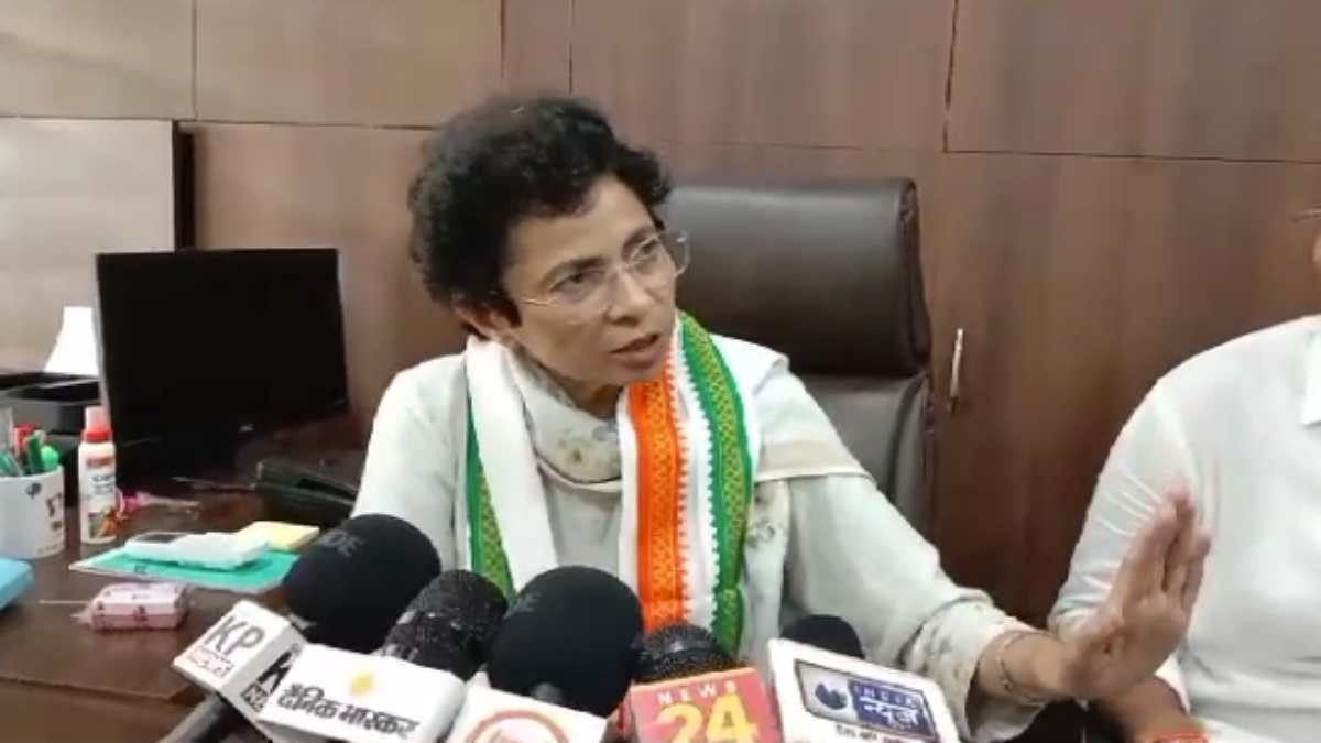 Chhattisgarh: कुमारी सैलजा ने कहा – सीएम भूपेश बघेल के नेतृत्व में लड़ा जाएगा चुनाव...
