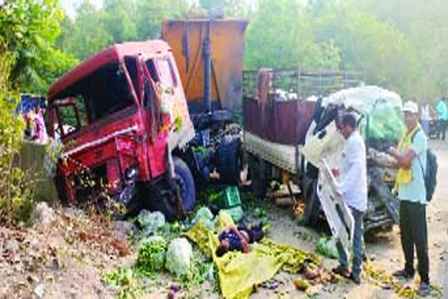 Chhattisgarh: जटराज मोड़ पर ट्रेलर से भिड़ा सब्जी लोड पिकअप, चालक की मौत...
