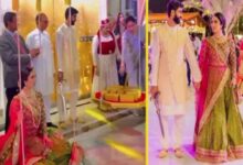 The bride was weighed with gold bricks before seven rounds, people were surprised to see this video surfaced