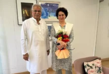 Chief Minister Bhupesh Baghel met Congress General Secretary Priyanka Gandhi, discussed many issues including strategy