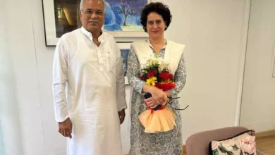 Chief Minister Bhupesh Baghel met Congress General Secretary Priyanka Gandhi, discussed many issues including strategy