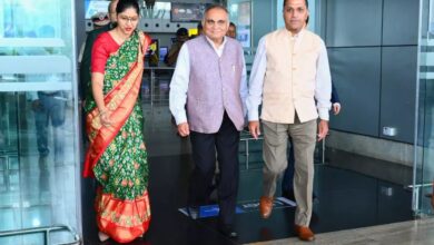 Election Commission officials reached Raipur today