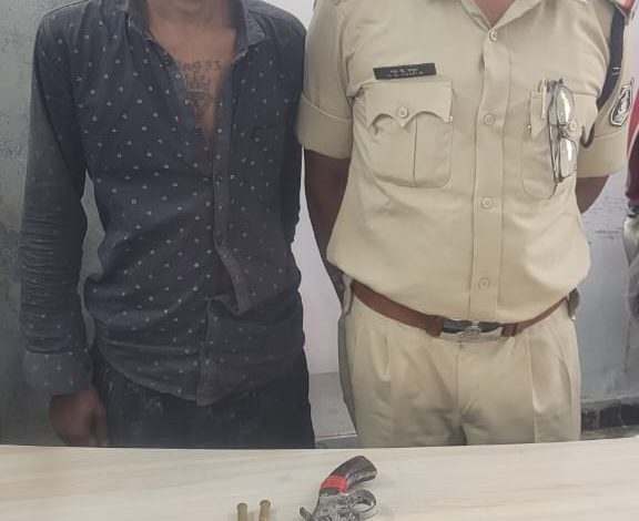 रायपुर की घनी आबादी वाले इलाके से देशी कट्टा के साथ एक आरोपी को किया गिरफ्तार...