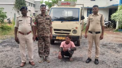 Figeshwar police arrested the habitual accused in the case of theft and sent him to jail, the vehicle stolen by the accused was recovered