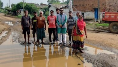 Negligence of PWD department exposed passersby and villagers upset: MLA candidate Ashwant Tushar Sahu