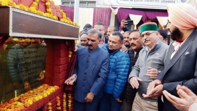 हिमांचल प्रदेश के मुख्यमंत्री सुखविंदर सिंह सिरमौरी हाट का शिलान्यास, हाट से ग्रामीणों को मिलेगा रोजगार...