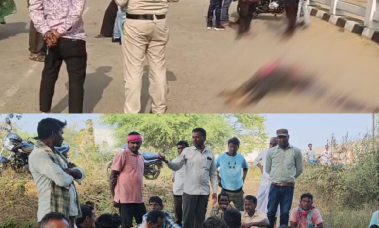 7 साल का बच्चा गिरा चलती ट्रैक्टर से, बच्चे की मौके पर मौत, बाइक सवार पुल