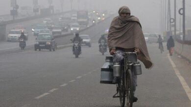 दिल्ली में हल्के कोहरे और अधिकतम, तापमान 17 डिग्री सेल्सियस...