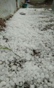 छत्तीसगढ़ के इस जिले में हुआ जबरदस्त बर्फबारी.... किसानों का हुआ फसल...