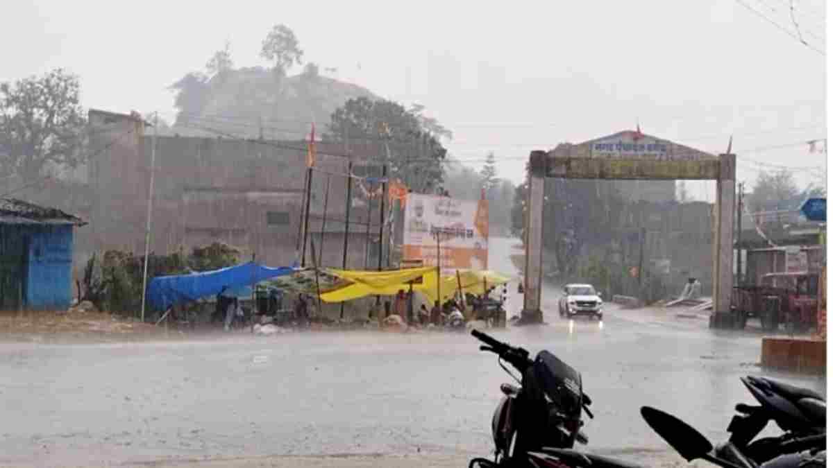 जशपुर में हुई झमाझम बारिश, छत्तीसगढ़ में बदला मौसम…