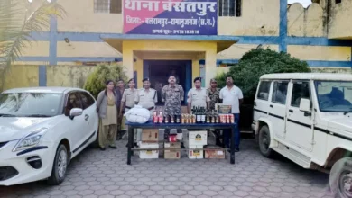 नशीले पदार्थ के साथ 6 आरोपियों को पुलिस ने किया गिरफ्तार