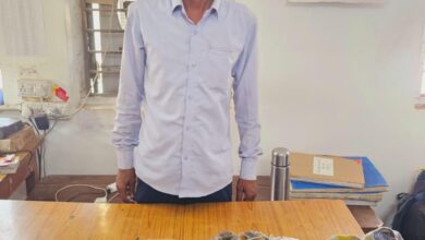 गांजा के साथ आरोपी जितेन्द्र साहू गिरफ्तार...
