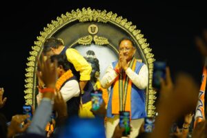 मुख्यमंत्री साय का जगदलपुर में उमड़ पढ़े कार्यकर्ताओं का भीड़...