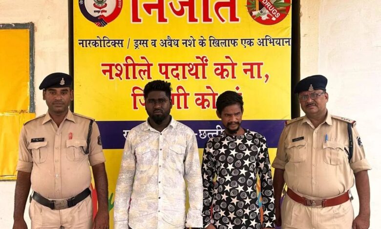 RAIPUR: लूटपाट करने वाले को पुलिस ने किया 2 लूटेरे को गिरफ्तार...