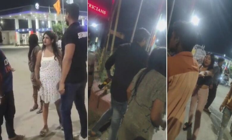 Bilaspur News: बार से निकले टल्ली युवक-युवतियों का सड़क में हंगामा ,देखें Video …