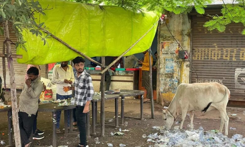 RAIPUR: संचालित चखना सेंटरों में प्रतिबंधित पानी पाउच, डिस्पोजल आदि को धड़ल्ले से बेचे जा रहे, रोड किनारे दारू पीने मजबूर शराब प्रेमी...