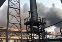 CG BREAKING: भिलाई स्टील प्लांट में लगी भीषण आग, कर्मचारियों में मचा अफरा-तफरी, देखें वीडियो