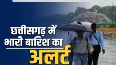 रायपुर-दुर्ग समेत कई इलाकों में हुई झमाझम बारिश, मौसम विभाग ने किया 7 दिनों तक यलो अलर्ट जारी