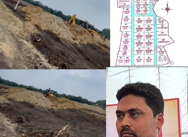 गुमा उरला में मंदिर की आड़ में अवैध प्लॉटिंग का खुलासा, ग्रामीणों में उबाल, प्रशासन मौन