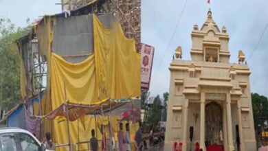 कवर्धा में दुर्गा पंडाल में आग, प्रतिमा खंडित – बिलासपुर में बैग दुकान जलकर खाक...