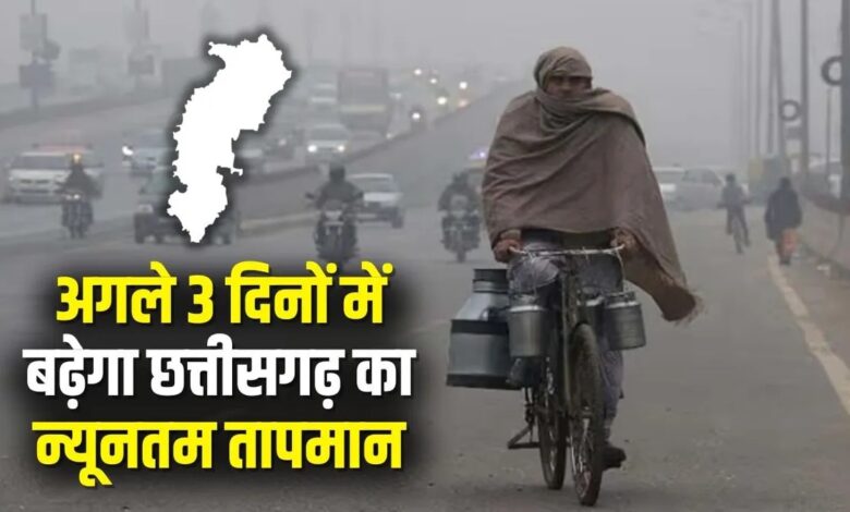 CG Weather: अगले 3 दिनों में काँप उठेगा छत्तीसगढ़, 17 जिलों में ताबड़तोड़ ठंड की अलर्ट जारी...