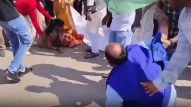 नेशनल हेराल्ड मामला: BJP कार्यालय घेराव के दौरान झड़प, विधायक व पूर्व विधायक सड़क पर गिरे...