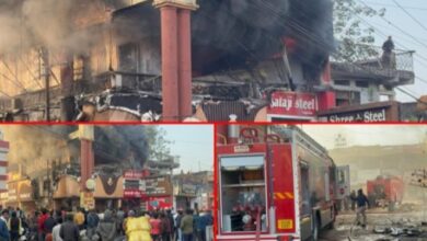 कोरबा के एसएस प्लाजा में भीषण आग, कई दुकानें जलकर खाक; मौके पर दमकल की 14 गाड़ियां तैनात...