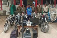 बिलासपुर में मोटरसाइकिल चोर गिरोह का पर्दाफाश: 5 बाइक जब्त, मुख्य आरोपी गिरफ्तार, एक फरार...