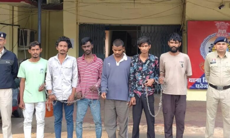 रायपुर में डकैती की बड़ी साजिश नाकाम, स्कॉर्पियो सवार 6 बदमाश गिरफ्तार — तलवार-डंडे बरामद...